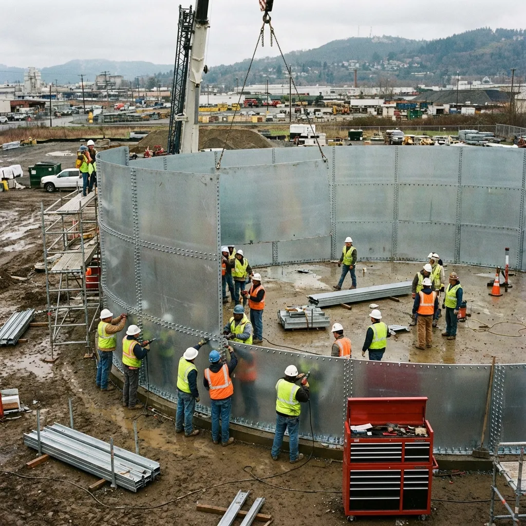 Adım Adım Modüler Su Deposu Montajı