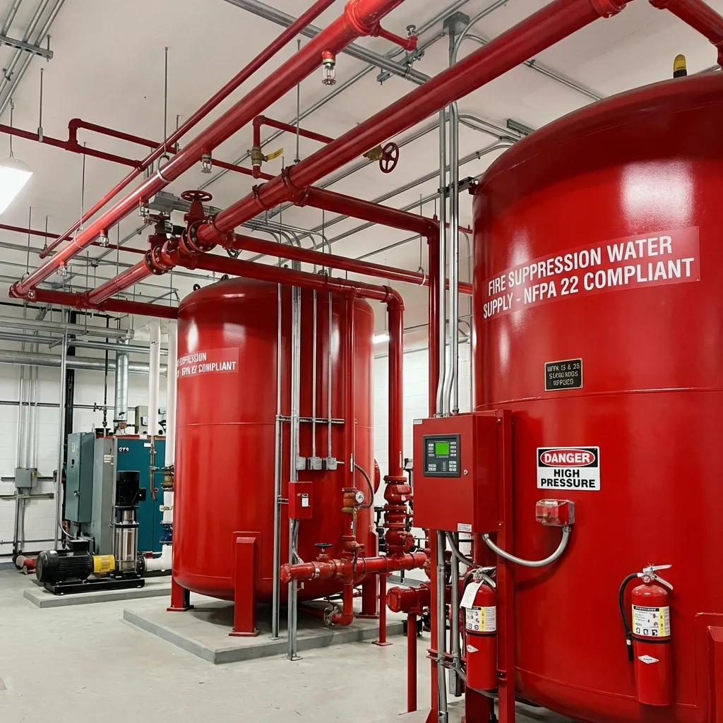 Yangın Suyu Deposu Standartları ve Bakımı (NFPA)